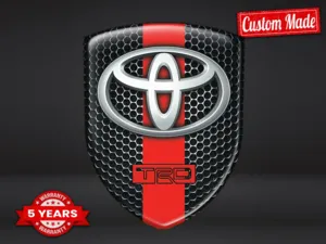 Toyota Stickers Auto-Adhésifs Finition Premium Pro 